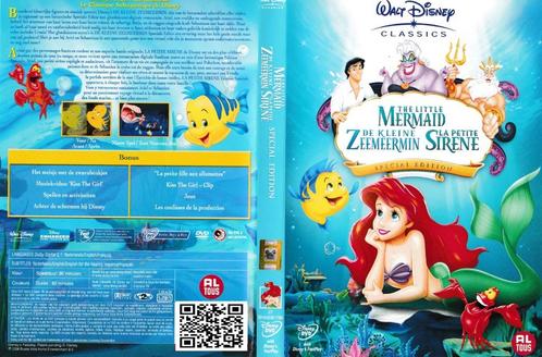 Walt Disney Classics-De Kleine Zeemeermin (Special Edition), Cd's en Dvd's, Dvd's | Kinderen en Jeugd, Gebruikt, Film, Avontuur