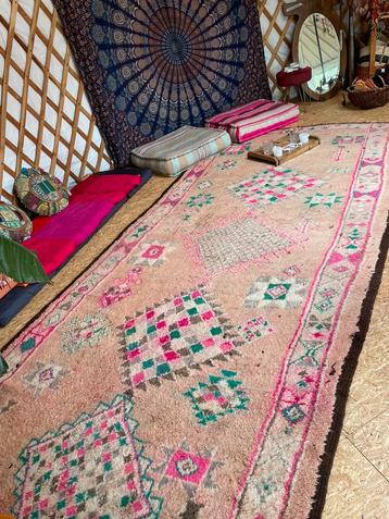 Vintage Beni Quarain tapijt