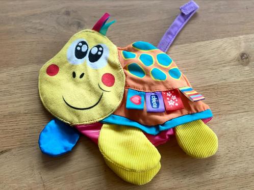 Chicco Lulu schildpad knuffel zgan, Kinderen en Baby's, Speelgoed | Babyspeelgoed, Zo goed als nieuw, Ophalen of Verzenden