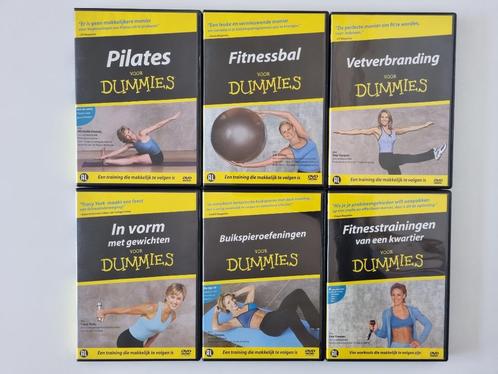 6x Fitness Oefeningen voor Dummies, Cd's en Dvd's, Dvd's | Sport en Fitness, Ophalen of Verzenden