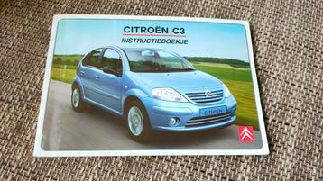 Citroën C3 2003 instructieboekjes