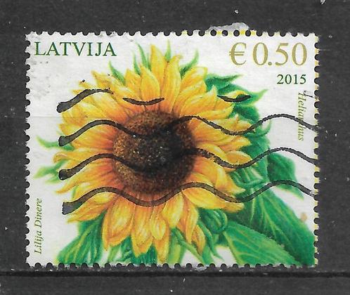 098-24 Latvija 2011 / Zonnebloem, Postzegels en Munten, Postzegels | Europa | Overig, Gestempeld, Overige landen, Verzenden