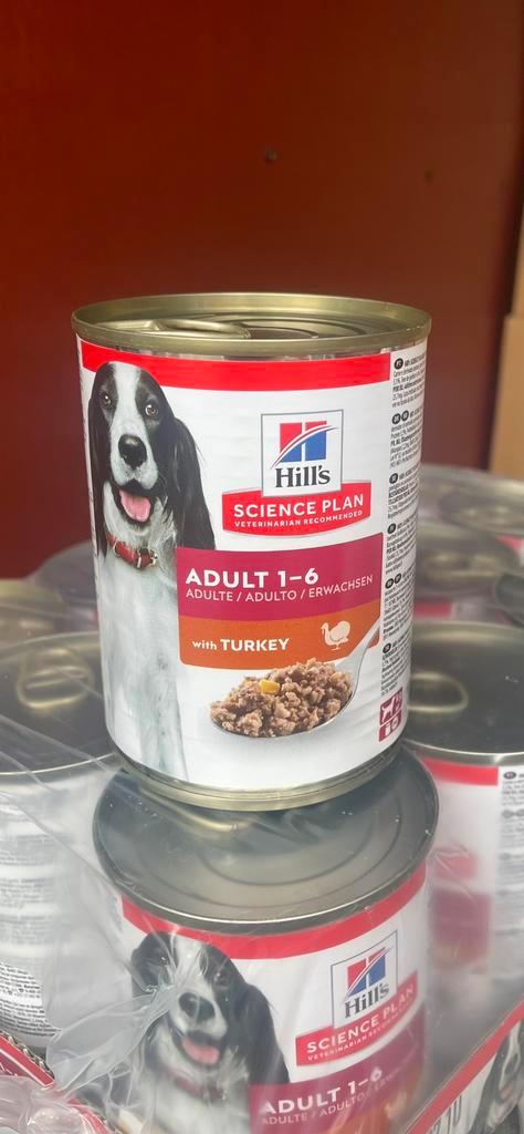 Hill's Adult kalkoen nat hondenvoer ( 370 gr)€10,00 per tray, Dieren en Toebehoren, Dierenvoeding, Hond, Ophalen of Verzenden