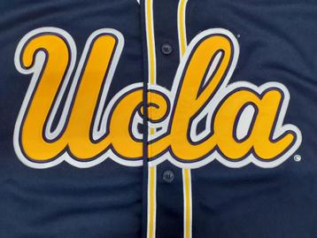 	Ucla los angeles baseball jersey ncaa by colosseum navy scr