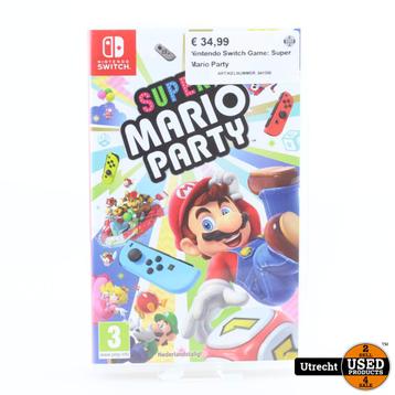 Nintendo Switch Game: Super Mario Party