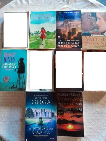 pakket van 16 romans , zie meerdere foto's , voor 8 euro  