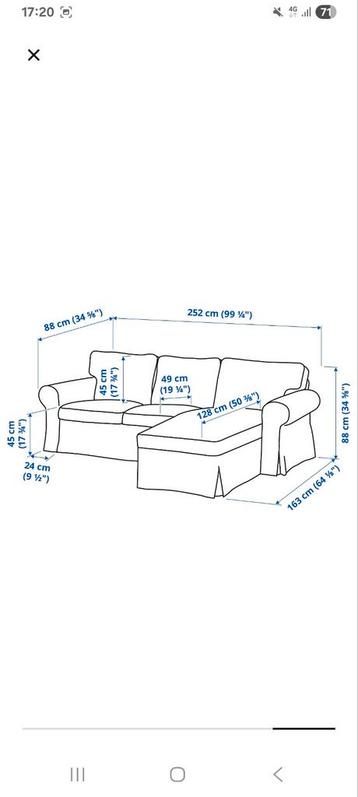 Ikea Ektorp Hoekbank + Fauteuil - afbeelding 14 Ikea Ektorp Hoekbank + Fauteuil - afbeelding 14