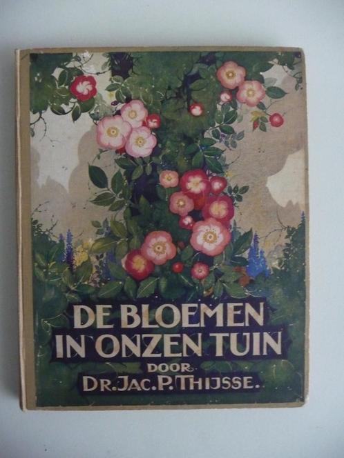 plaatjesboek - DE BLOEMEN IN ONZE TUIN - door Jac.P. Thijsse, Boeken, Prentenboeken en Plaatjesalbums, Plaatjesalbum, Ophalen of Verzenden