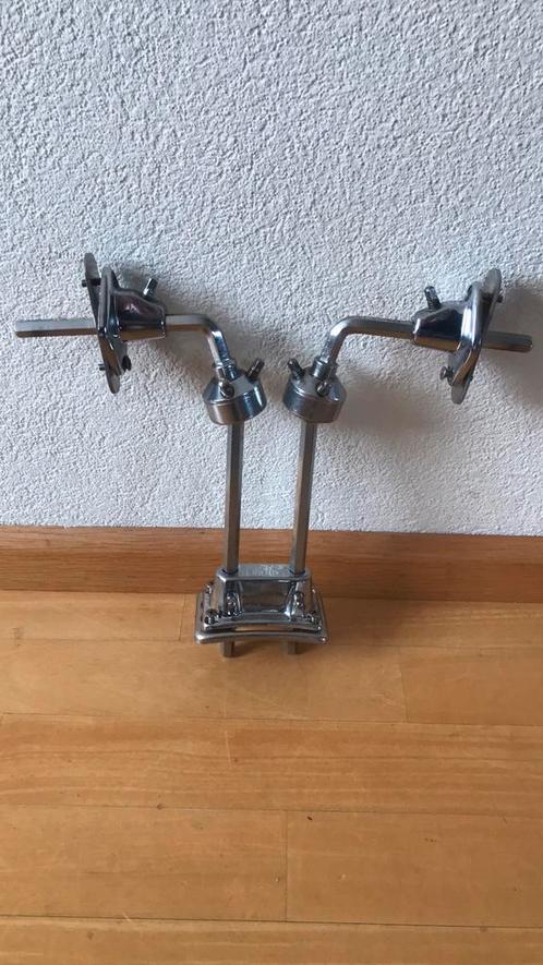 complete tom mount voor bass drum + 2 toms / jaren 50 en 60, Muziek en Instrumenten, Percussie, Gebruikt, Overige soorten, Ophalen of Verzenden