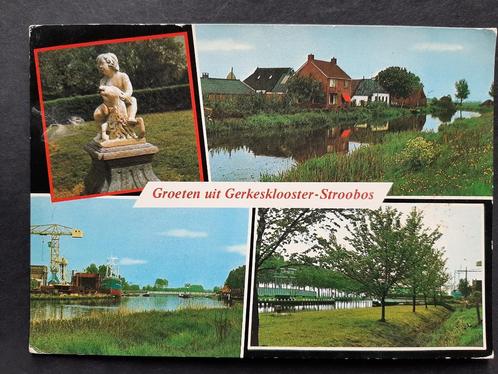 Ansicht Gerkesklooster Stroobos / 1977 / KO9.23, Verzamelen, Ansichtkaarten | Nederland, Gelopen, Friesland, 1960 tot 1980, Ophalen of Verzenden
