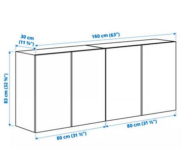 2x IKEA Ivar geverfd met volledige gladde bovenkant - afbeelding 4 2x IKEA Ivar geverfd met volledige gladde bovenkant - afbeelding 4