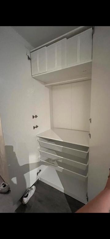 Witte Pax kleding kast ikea - afbeelding 2 Witte Pax kleding kast ikea - afbeelding 2