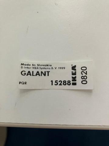 Galant Bureau Ikea, wit blad, 80x160, 2 poten, verstelbaar! - afbeelding 5 Galant Bureau Ikea, wit blad, 80x160, 2 poten, verstelbaar! - afbeelding 5