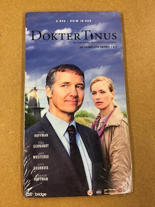 Dokter Tinus - seizoen 1 & 2 (6 dvd's), Cd's en Dvd's, Dvd's | Tv en Series, Zo goed als nieuw, Komedie, Boxset, Alle leeftijden