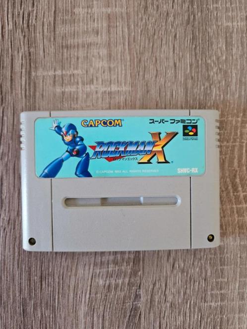 Mega Man X Japans in Goede Staat!, Spelcomputers en Games, Games | Nintendo Super NES, Zo goed als nieuw, Avontuur en Actie, 1 speler