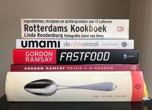 Gordon Ramsey, Rotterdams Kookboek, Silver Spoon, Umami, Boeken, Kookboeken, Zo goed als nieuw, Ophalen of Verzenden