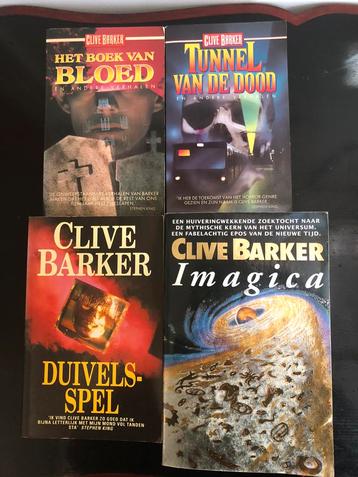 Clive Barker - Set van 4 boeken (3)