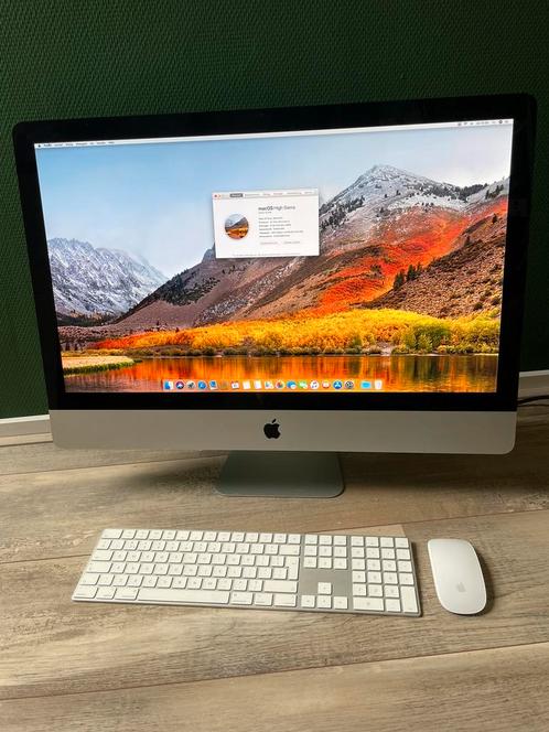 Apple iMac 27inch 2011, 3.1 i5, 500GB  SSD 3TB HDD, 8GB RAM, Computers en Software, Apple Desktops, Zo goed als nieuw, iMac, HDD en SSD