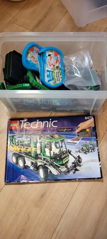 Lego technic 8479 Barcode wagen
