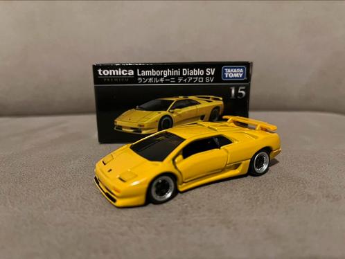 Tomica premium 1/62 Lamborghini Diablo SV No.15, Hobby en Vrije tijd, Modelauto's | Overige schalen, Nieuw, Auto, Ophalen of Verzenden