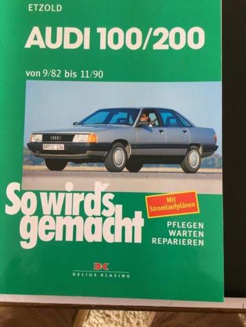 TE KOOP AUDI 100 BOEKEN