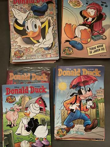Donald Duck jaar 2022  122 stuks + 25 pakjes batterij nieuw