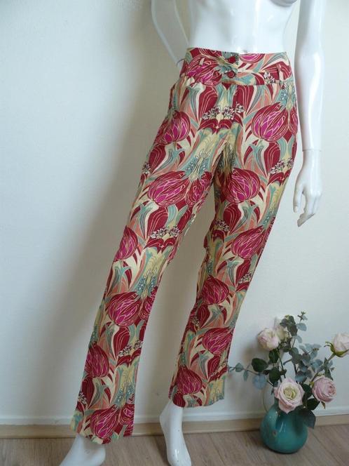 ZILCH broek bloemen fleurig maat XS NIEUW, Kleding | Dames, Broeken en Pantalons, Nieuw, Maat 34 (XS) of kleiner, Overige kleuren