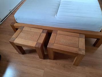 Eiken bedframe (160x200) - afbeelding 7 Eiken bedframe (160x200) - afbeelding 7