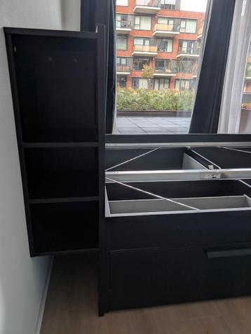 Ikea Brimnes Bed 160x200 - Zo goed als nieuw - afbeelding 3 Ikea Brimnes Bed 160x200 - Zo goed als nieuw - afbeelding 3