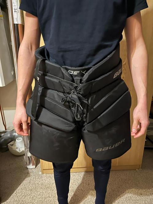 Goalie ijshockey Bauer broek, Sport en Fitness, IJshockey, Gebruikt, Bescherming, Ophalen of Verzenden