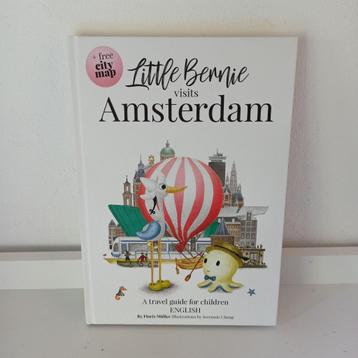 Little Bernie visits Amsterdam, boekje + citymap, Engels