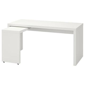 Ikea Malm study desk, L151xB65xH72 with pull-out panel exten - afbeelding 19 Ikea Malm study desk, L151xB65xH72 with pull-out panel exten - afbeelding 19