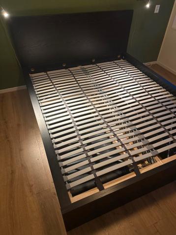 Ikea Malm bed 160x200 + Hokåsen matras - afbeelding 1 Ikea Malm bed 160x200 + Hokåsen matras - afbeelding 1