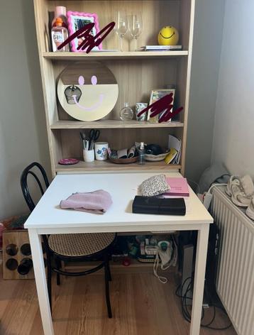 IKEA BILLY boekenkast met bureau - eiken/wit - afbeelding 3 IKEA BILLY boekenkast met bureau - eiken/wit - afbeelding 3