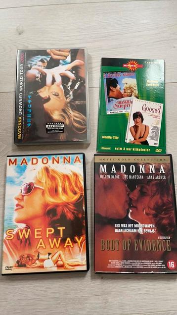 Madonna dvd’s