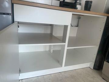 Witte IKEA KNOXHULT onderkast met lade en 1 deur – 120 cm - afbeelding 4 Witte IKEA KNOXHULT onderkast met lade en 1 deur – 120 cm - afbeelding 4