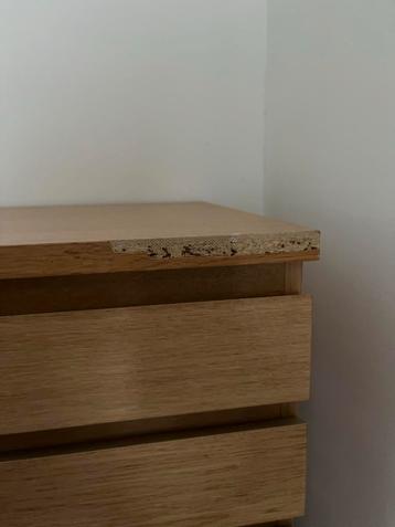 IKEA Malm ladekast met spiegel - afbeelding 2 IKEA Malm ladekast met spiegel - afbeelding 2