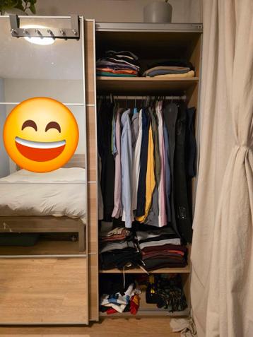 IKEA Pax Kast - Met schuifdeuren en spiegel - afbeelding 2 IKEA Pax Kast - Met schuifdeuren en spiegel - afbeelding 2