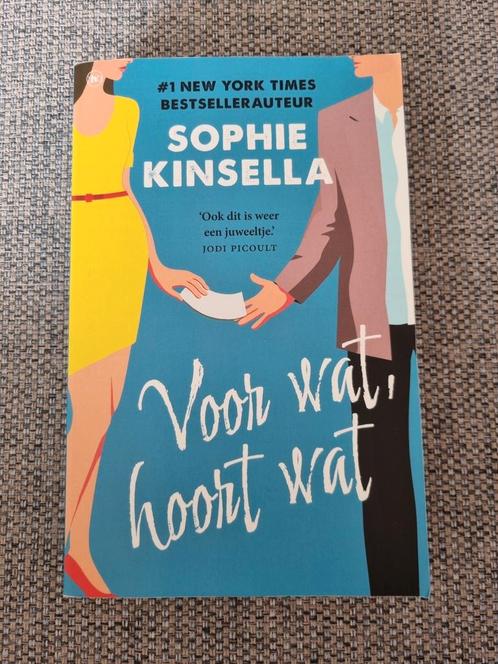 Sophie Kinsella - Voor wat, hoort wat, Boeken, Literatuur, Zo goed als nieuw, Ophalen of Verzenden
