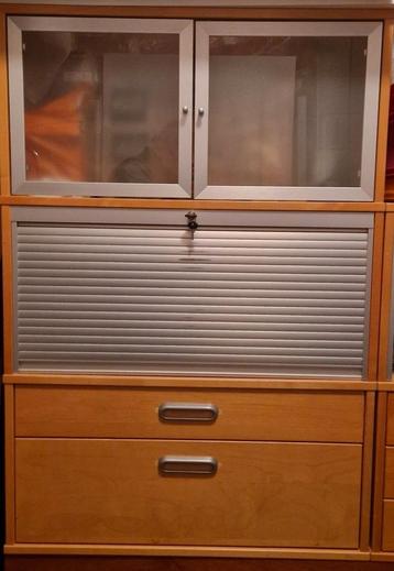 Ikea Effektiv kasten met lades, roldeuren en glasdeuren - afbeelding 2 Ikea Effektiv kasten met lades, roldeuren en glasdeuren - afbeelding 2