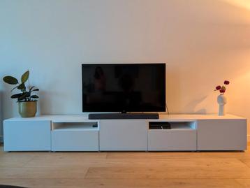 BESTA Tv meubel/kast met tv beugel (muurbevestiging of los) - afbeelding 3 BESTA Tv meubel/kast met tv beugel (muurbevestiging of los) - afbeelding 3