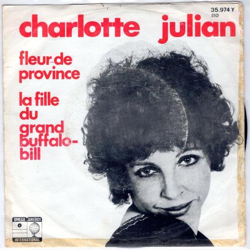 CHARLOTTE JULIAN  -  Fleur de province, Cd's en Dvd's, Vinyl Singles, Gebruikt, Single, Pop, 7 inch, Verzenden