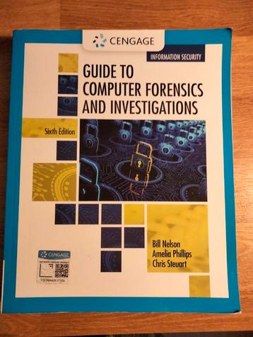 Guide to computer forensics and investigations, ict