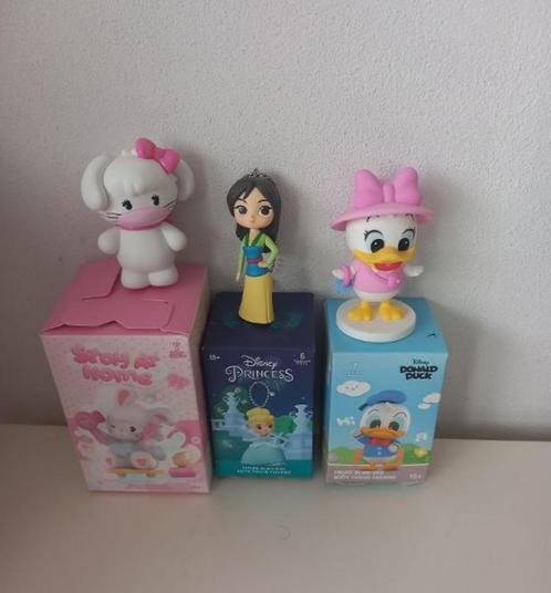 Disney Miniso figuurtjes blindbox Mulan Daisy Katrien Mikko, Verzamelen, Poppetjes en Figuurtjes, Nieuw, Ophalen of Verzenden