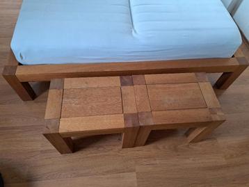 Eiken bedframe (160x200) - afbeelding 6 Eiken bedframe (160x200) - afbeelding 6