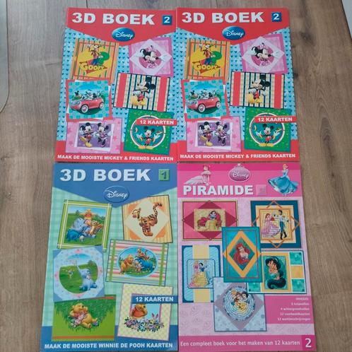 Nieuwe 3d kaarten boeken., Hobby en Vrije tijd, Kaarten | Zelf maken, Nieuw, Knipvel, Overige thema's, Ophalen of Verzenden