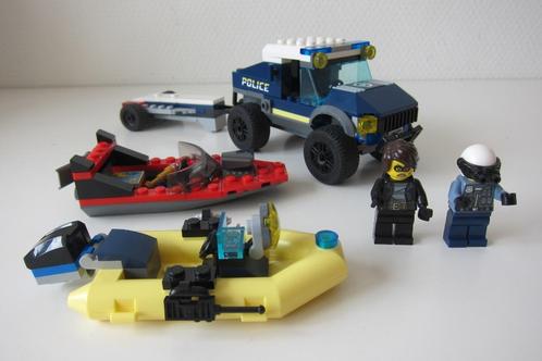 LEGO City 60272 Elite Politieboot Transport, Kinderen en Baby's, Speelgoed | Duplo en Lego, Zo goed als nieuw, Lego, Complete set