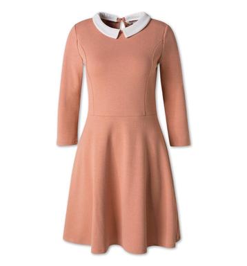 Retro jaren 1950 1960 look roze jurk Maat M NIEUW!!! (C23)