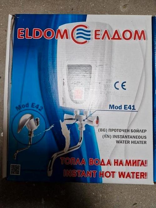 Eldom Model E41 Doorstromer Boiler, Doe-het-zelf en Verbouw, Geisers en Boilers, Nieuw, Boiler, Minder dan 20 liter, Minder dan 3 jaar oud