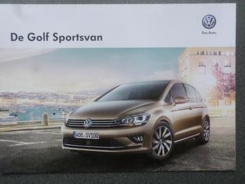 Volkswagen VW Golf Sportsvan 2015 Brochure